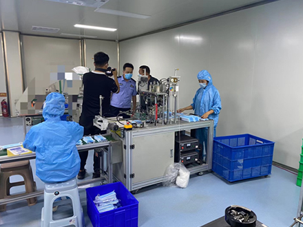 市公安局领导来公司现场调研工作